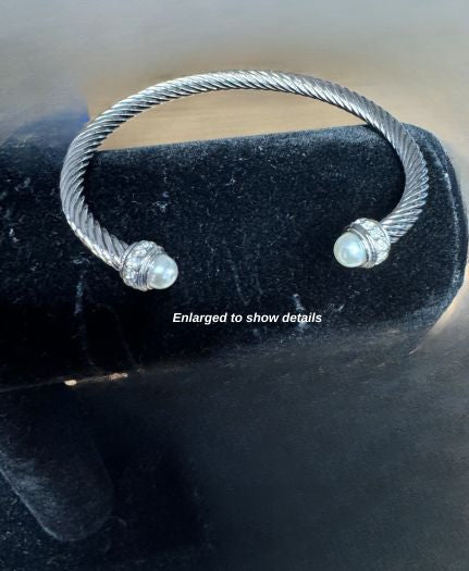 Pearl Cable Bracelet
