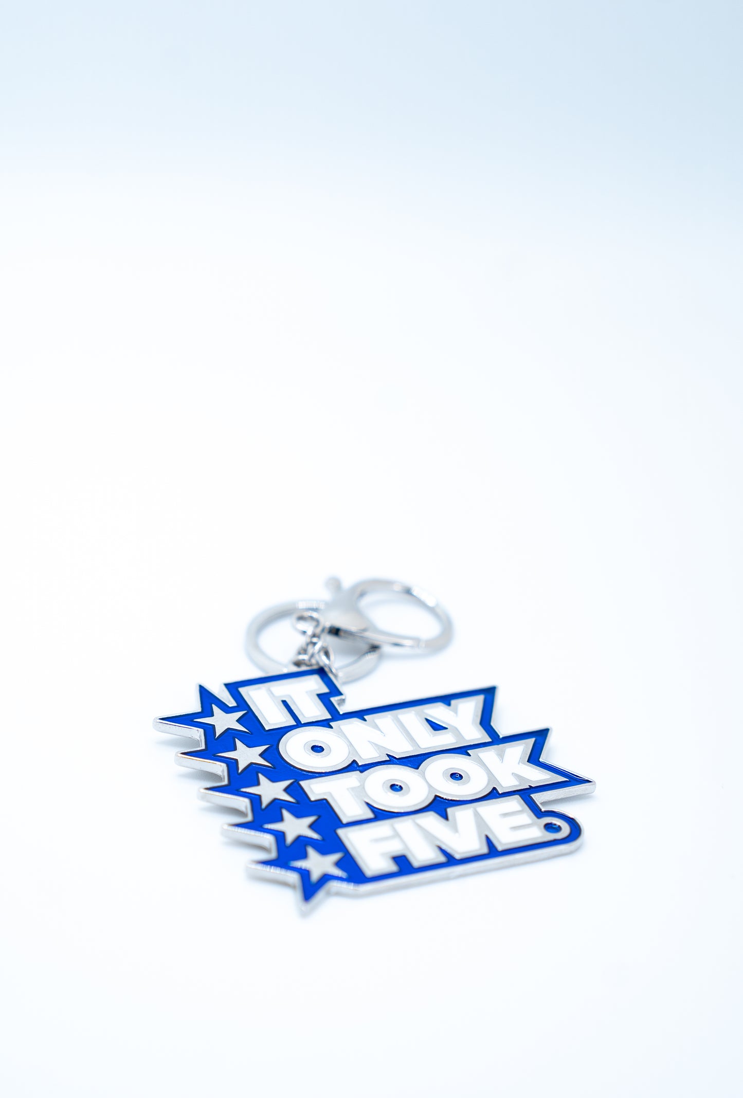 "It Only Took Five" Bag Charm