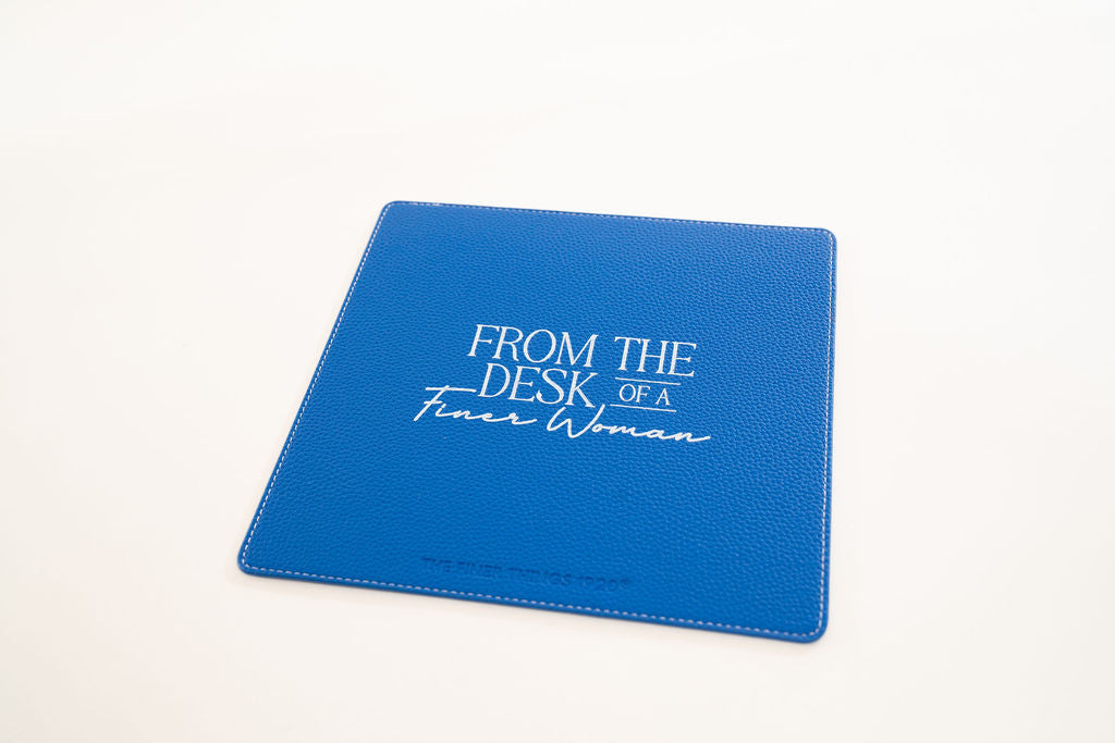 Desk of a Finer Woman Mouse Pad