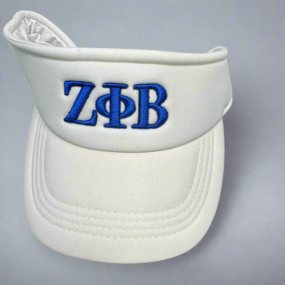 Zeta Phi Beta Classic Visor