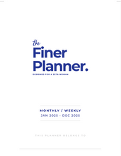 2025 FINER Planner