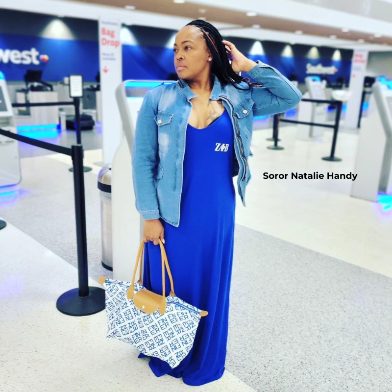 Zeta Phi Beta Maxi Dress