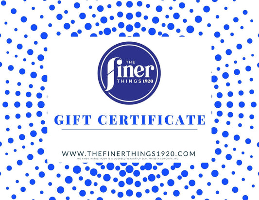 The Finer Things 1920® Gift Card