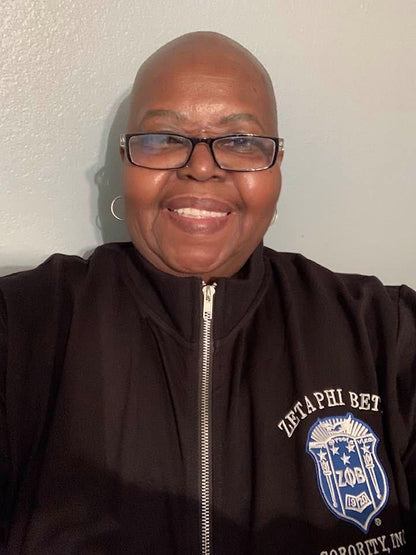 Zeta Phi Beta Shield Jacket [Black]