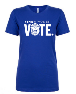 Finer Women Vote Tee